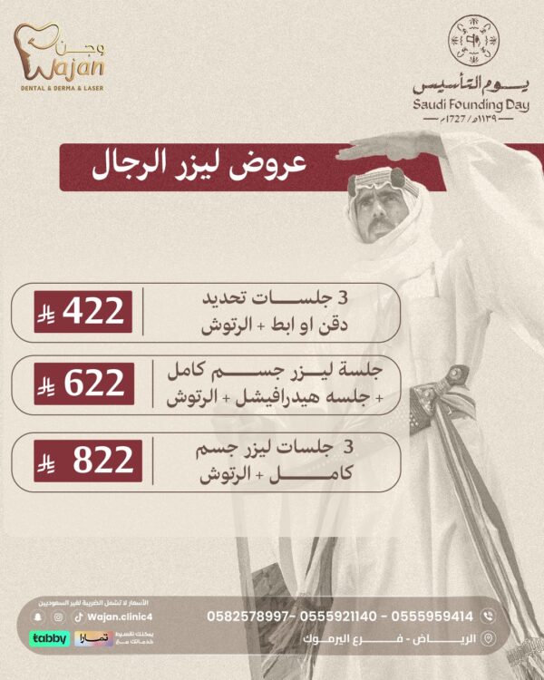 عروض ليزر الرجال